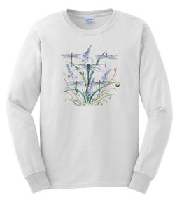 Dragonfly Lace Long Sleeve T-Shirt