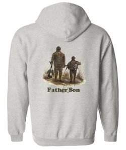 Father & Son Goose Zip Up Hooded Sweatshirt