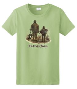 Father & Son Goose Ladies Tee