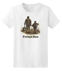 Father & Son Goose Ladies Tee