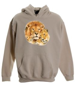 Lion Pride Pullover Hooded Sweatshirt