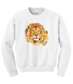 Lion Pride Crew Neck Sweatshirt