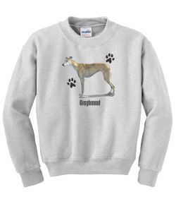 Greyhound Crew Neck Sweatshirt - MENS Sizing