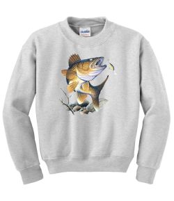 Walleye Crew Neck Sweatshirt