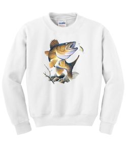 Walleye Crew Neck Sweatshirt - MENS Sizing