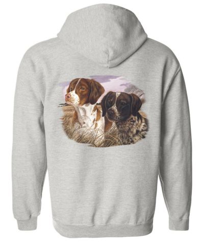 Early Morning Hunt German Shorthair Zippered Hoodie