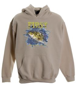 First Stike Smallmouth Bass Pullover Hooded Sweatshirt