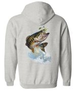 Freshwater Fish Zip Hoodies