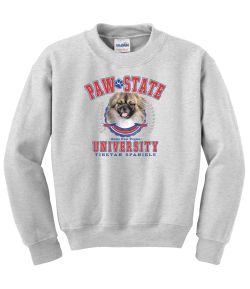 Tibetan Spaniel Crew Neck Sweatshirt - MENS Sizing