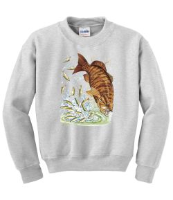 Small Mouth Bass Crew Neck Sweatshirt - MENS Sizing