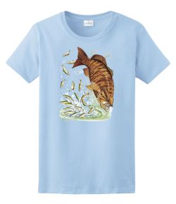 Small Mouth Bass Ladies Tee