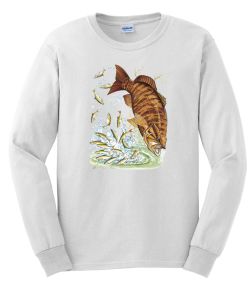 Small Mouth Bass Long Sleeve T-Shirt