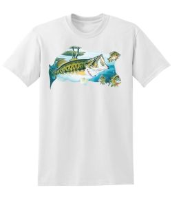 Large Mouth Bass 50/50 Tee
