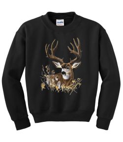 Fall Buck Crew Neck Sweatshirt