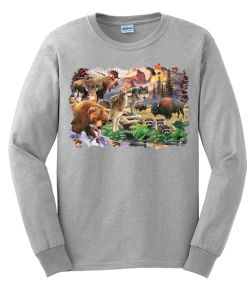 Forest Friends North American Wildlife Long Sleeve T-Shirt