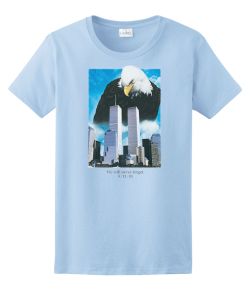 We will Never Forget Eagle Ladies Tee