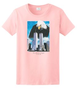 We will Never Forget Eagle Ladies Tee