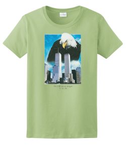 We will Never Forget Eagle Ladies Tee