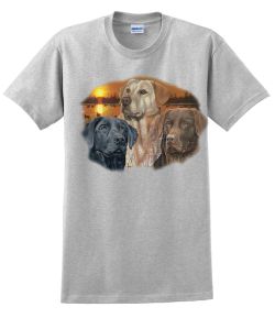Sunset Labrador Retreivers T-Shirt