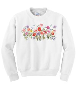 Poppy Party Crew Neck Sweatshirt - MENS Sizing