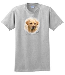 Yellow Labrador Head T-Shirt