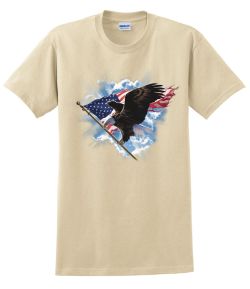 Patriotic Flying Eagle T-Shirt