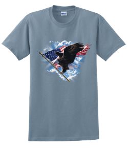 Patriotic Flying Eagle T-Shirt