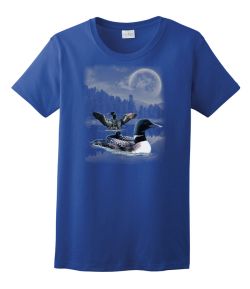 Loon Wilderness Ladies Tee