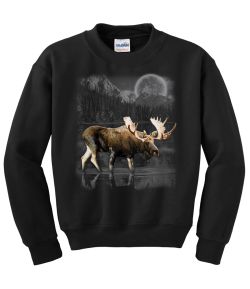 Moose Wilderness Crew Neck Sweatshirt - MENS Sizing