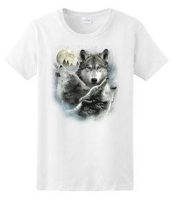 Three Wolves Ladies Tee