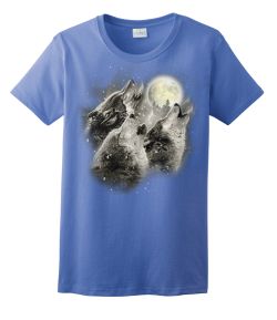 Wolf Howl Ladies Tee