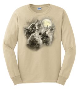 Wolf Howl Long Sleeve T-Shirt