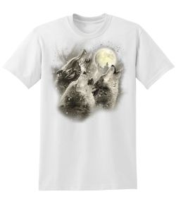 Wolf Howl 50/50 Tee