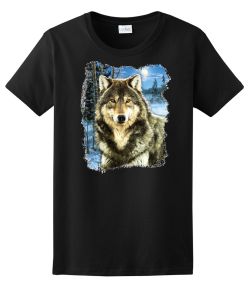 Winter Wolf Ladies Tee