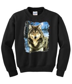 Winter Wolf Crew Neck Sweatshirt - MENS Sizing