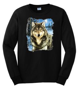 Winter Wolf Long Sleeve T-Shirt