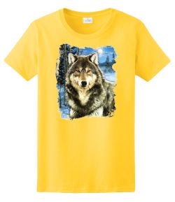 Winter Wolf Ladies Tee