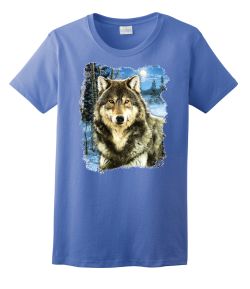 Winter Wolf Ladies Tee