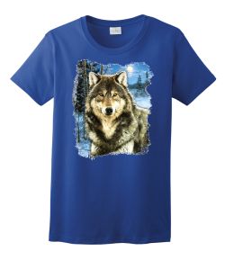 Winter Wolf Ladies Tee