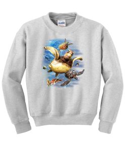 Sea Turtles Crew Neck Sweatshirt - MENS Sizing