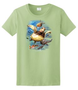 Sea Turtles Ladies Tee