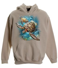 Turtle Kingdom II Pullover Hooded Sweatshirt