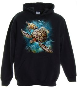 Turtle Kingdom II Pullover Hooded Sweatshirt