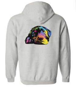 Lying Lab by Russo Zip Up Hooded Sweatshirt
