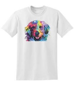 Golden Retriever by Russo 50/50 Tee