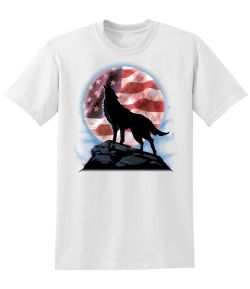 American Howl Wolf 50/50 Tee