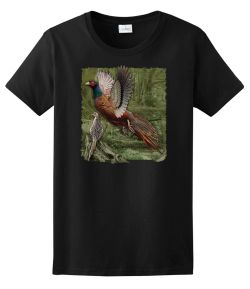 Ring Necked Pheasant Ladies Tee