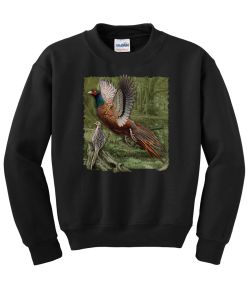 Ring Necked Pheasant Crew Neck Sweatshirt