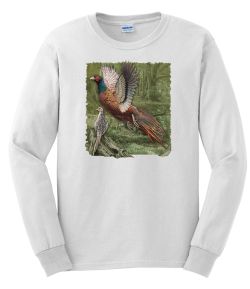 Ring Necked Pheasant Long Sleeve T-Shirt