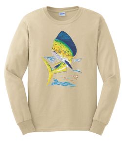Bull Dolphin - American Fisherman Long Sleeve T-Shirt